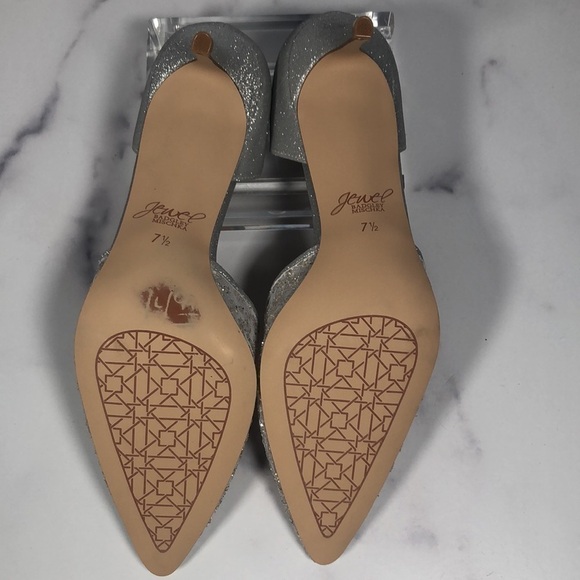 JEWEL BADGLEY MISCHKA--Avalon Glitter d'Orsay Pumps, Size 7.5M - Picture 5 of 10
